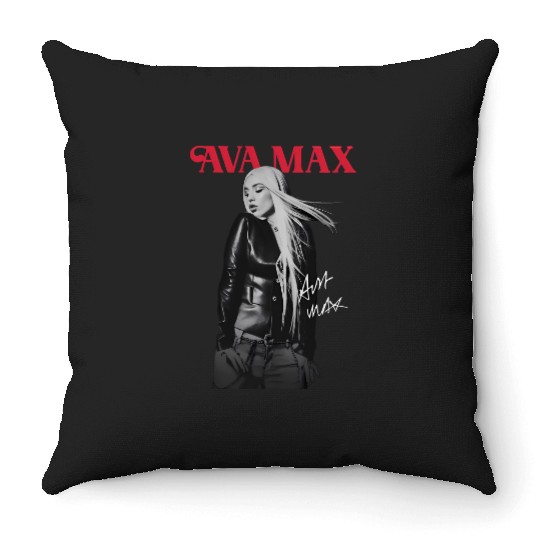 Talking Back AVA MAX Unisex Throw Pillows bootleg Throw Pillows, Ava Max Throw Pillows, Ava Max Throw Pillows, retro Ava Max Throw Pillows
