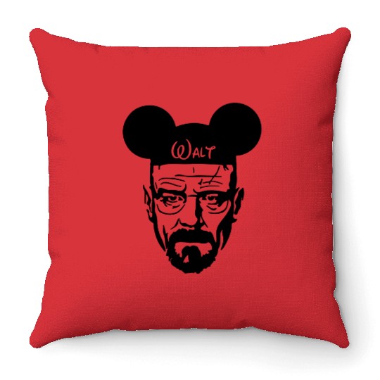 Walter White Disney Throw Pillows