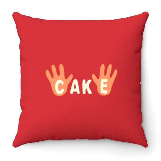 Cake - Bobs Burgers - Throw Pillows