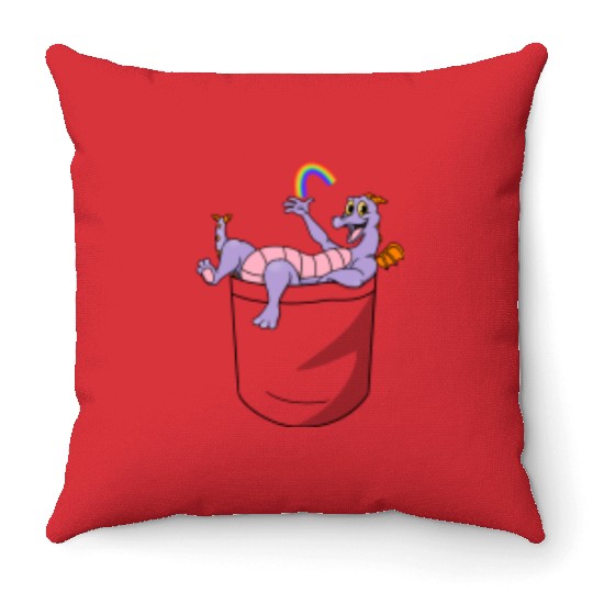 Figment Pocket Throw Pillow - Disney - Throw Pillows