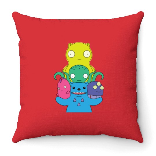 Good Kuchi Kopi - Bobs Burgers - Throw Pillows