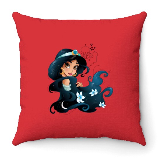 Disney Princess Jasmine Throw Pillows, Magic Kingdom Day