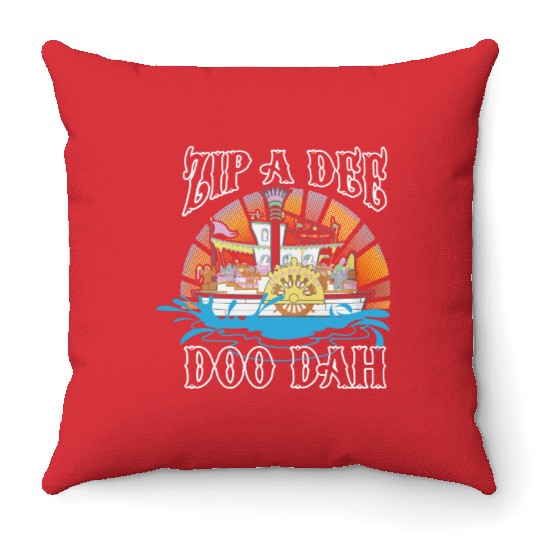 Disney Throw Pillows, splash mountain, zip a dee, disneyworld