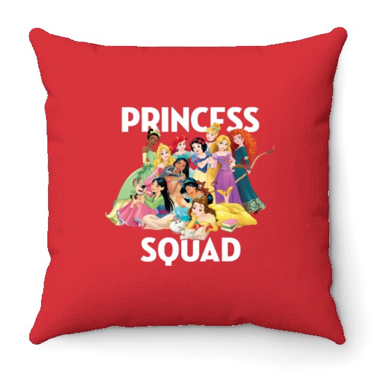 Princess Squad - Disney Princess Throw Pillows