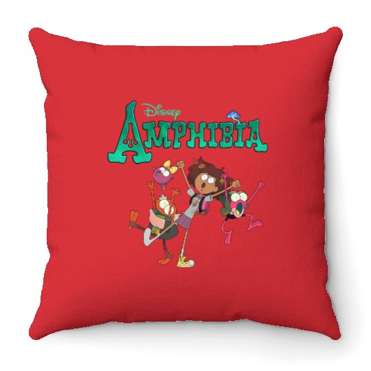 Disney Channel Amphibia Throw Pillows