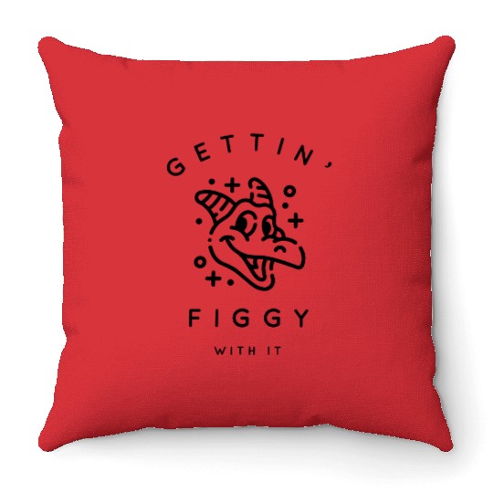 Gettin Figgy With It / Figment / Epcot / Disney Inspired Throw Pillows
