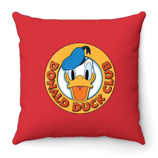 Disney Donald Club Throw Pillows, Donald Duck Throw Pillows