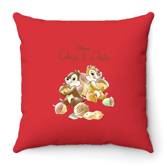 Disney Chip And Dale Throw Pillows, Chip And Dale Throw Pillows