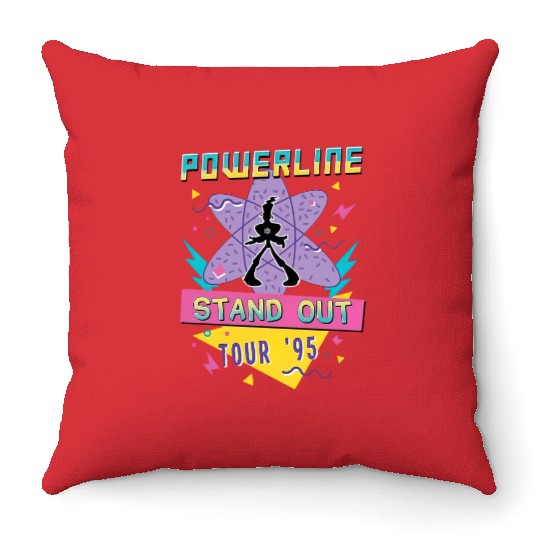 Disney Powerline Stand Out Tour 95 Throw Pillows