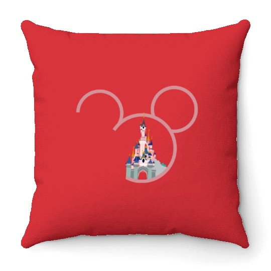 Disneyland Paris 30th Throw Pillows