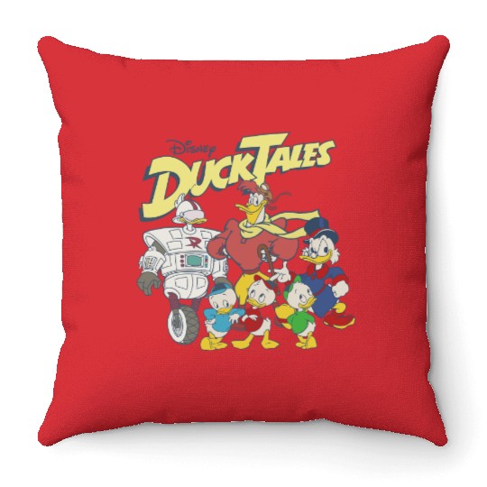 Disney DuckTales Throw Pillows, Duck Tales Group Throw Pillows