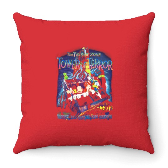 Disney The Twilight Zone Tower of Terror Throw Pillows, Twilight Zone