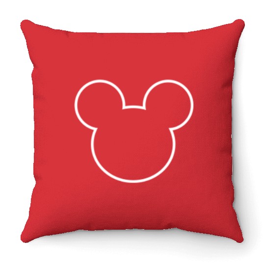 Pocket Size Mickey Throw Pillows, Mickey Mouse Throw Pillows, Pocket Size Disney Throw Pillows