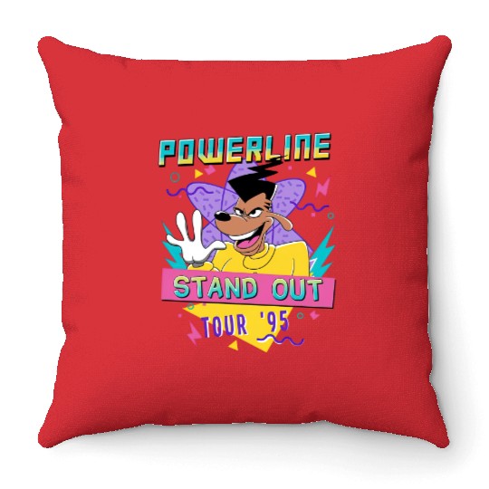 Disney Powerline Stand Out Tour 95 Throw Pillows