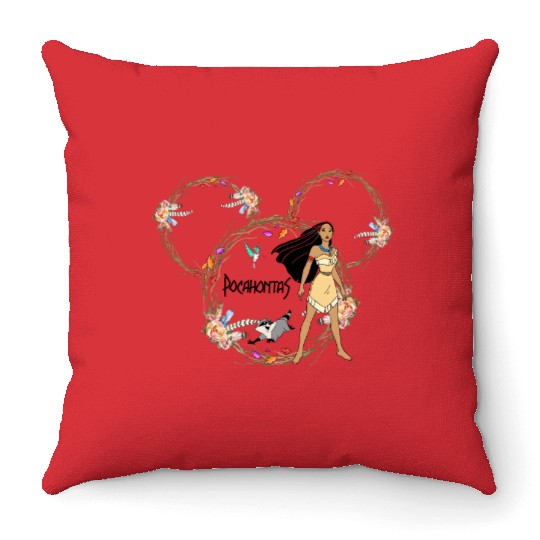 Pocahontas Throw Pillows, Disney Princess Throw Pillows