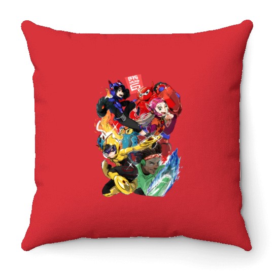 Disney Baymax Throw Pillows, Big Hero 6 Throw Pillows, Super Hero Throw Pillows