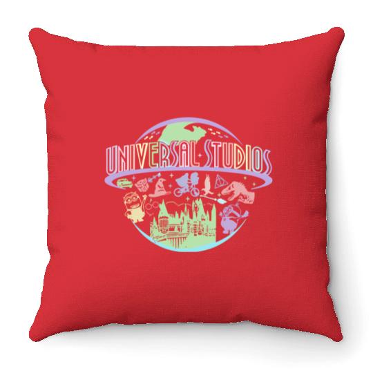 Universal Studios Tank, Universal Orlando Tank, Disney Universal Studios Tank, Universal Studios Trip 2023 Throw Pillows