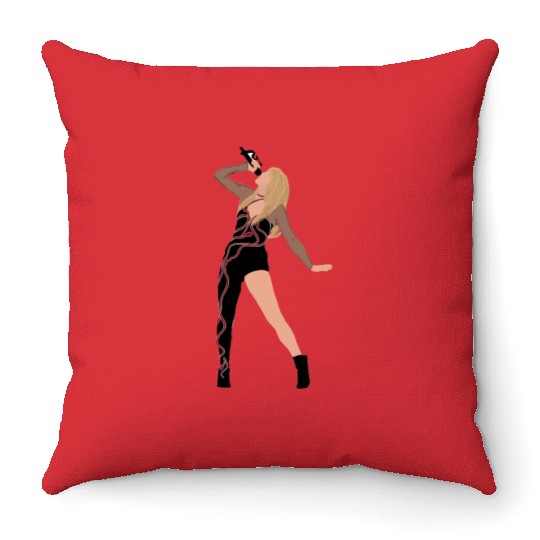TaylorSwift reputation eras tour Throw Pillows