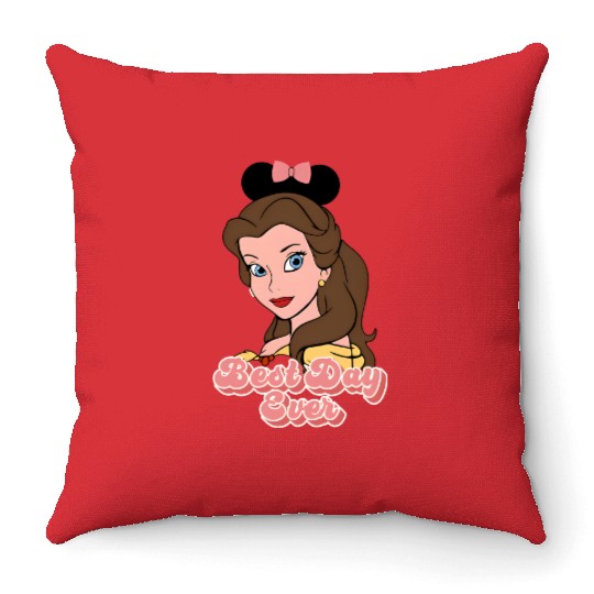 Disney Belle Princess Throw Pillows