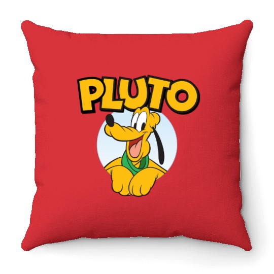Disney Pluto Throw Pillows, Disney Characters Throw Pillows