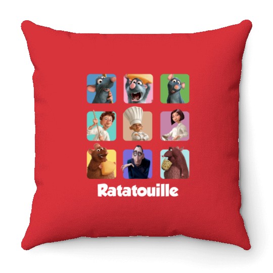 Disney Ratatouille Characters Throw Pillows, Anton Ego