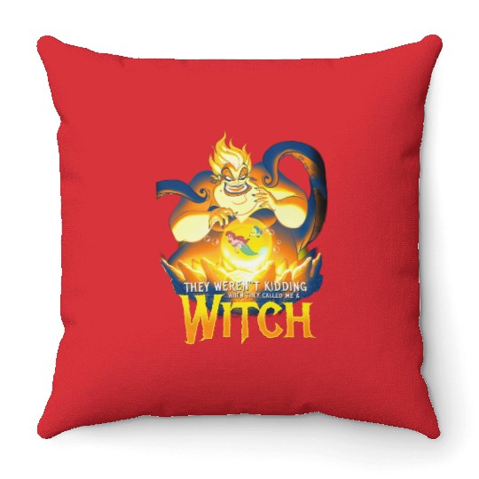 Disney Ursula Villain Sea Queen Throw Pillows
