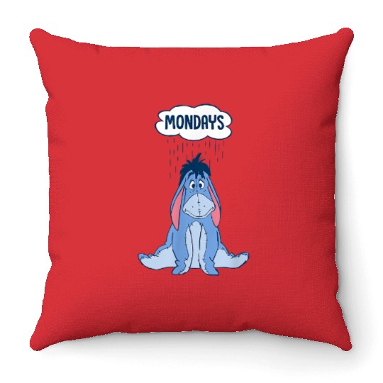 Disney Pooh Mondays Eeyore Throw Pillows