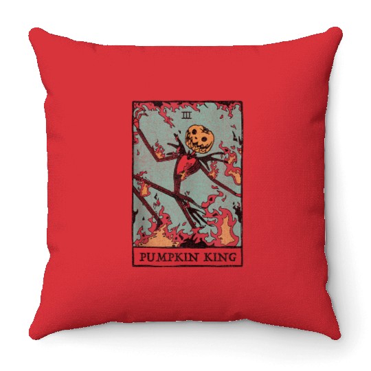 Disney The Nightmare Before Christmas Pumpkin Ki Throw Pillows