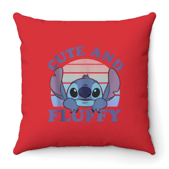 Disney Lilo Stitch 626 Stitch Day Cute And Fluff Throw Pillows