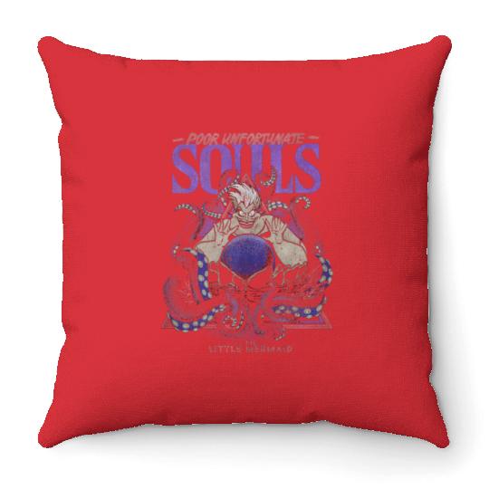 Disney The Little Mermaid Ursula Crystal Ball Se Throw Pillows