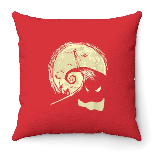 Disney The Nightmare Before Christmas Jack and O Throw Pillows