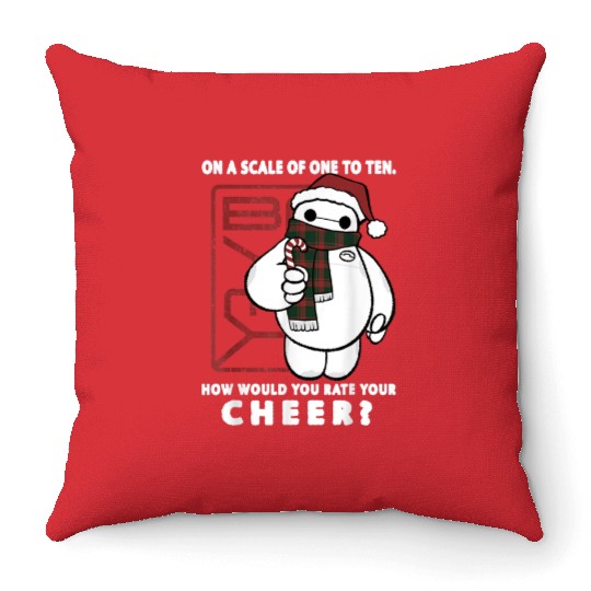 Disney Big Hero Baymax How Would You Rate Your C Throw Pillows