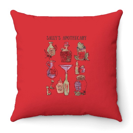Disney The Nightmare Before Christmas Sallys Apo Throw Pillows