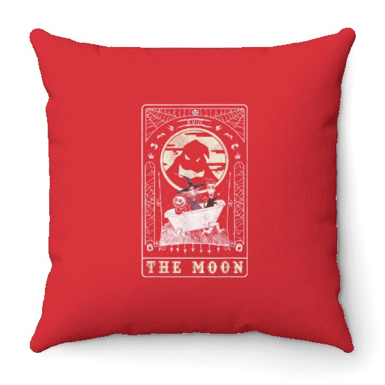 Disney The Nightmare Before Christmas The Moon C Throw Pillows