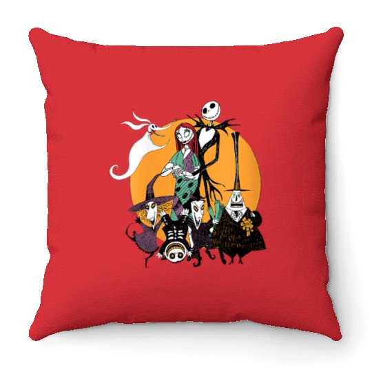 Womens Disney The Nightmare Before Christmas All Throw Pillows