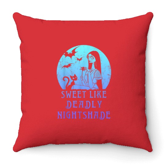 Disney The Nightmare Before Christmas Sally Swee Throw Pillows