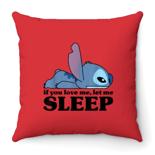 Disney Lilo Stitch Sleepy Stitch Throw Pillows