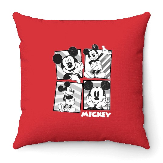 Retro Disney Mickey Mouse Throw Pillows, Mickey Mouse Throw Pillows