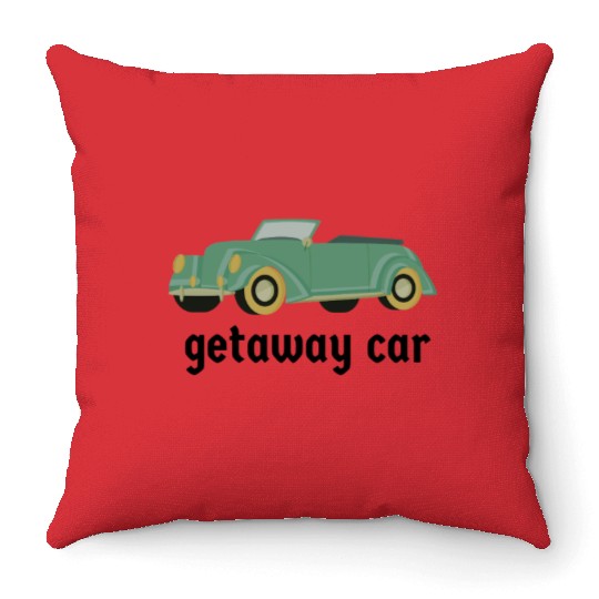 Reputation getaway car Taylorr Swift Throw Pillows