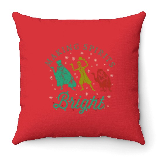The Haunted Mansion Throw Pillows, Disneyland Christmas Throw Pillows