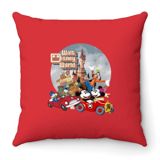 Disneyworld Throw Pillows