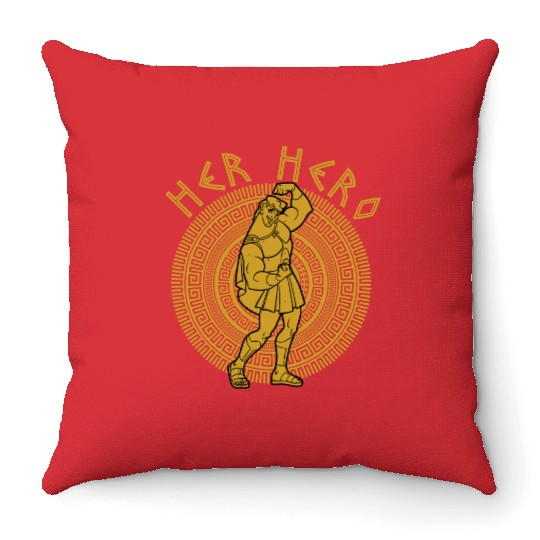 Her Hero Throw Pillows Disney Hercules Throw Pillows