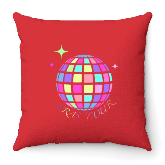 Eras Tour Disco Ball Throw Pillows