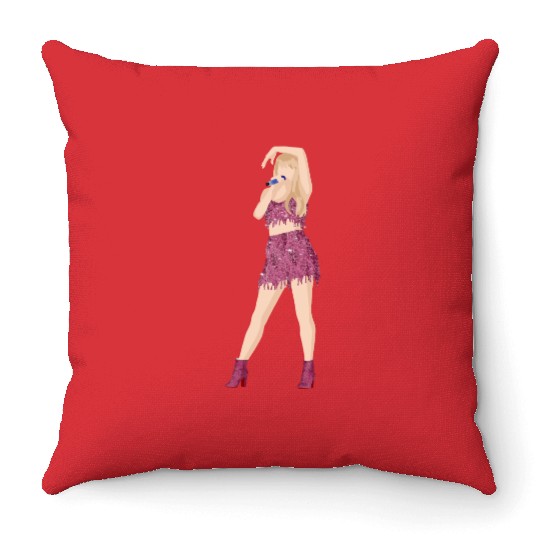 1989 eras tour v1 Throw Pillows