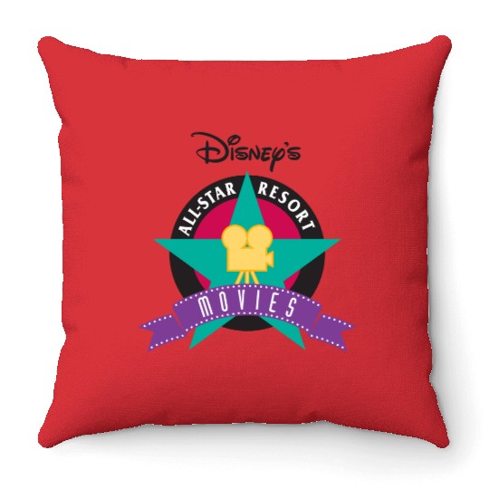 disneys all star resort movies Throw Pillows