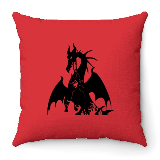 Disney Throw Pillows, Maleficent Dragon Throw Pillows, Disney vacation Throw Pillows