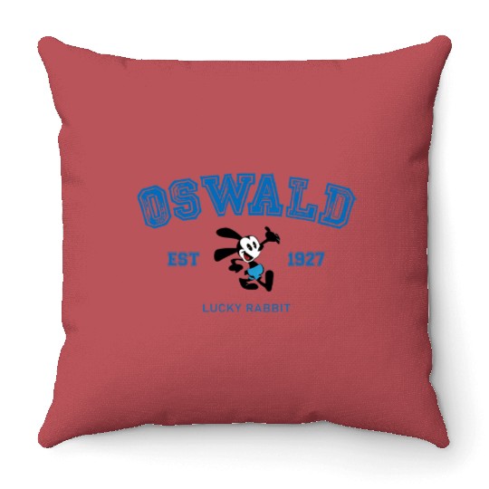 Disney Oswald the Lucky Rabbit vintage, Disney Oswald Throw Pillows, Disney Throw Pillows, Disney World Throw Pillows, Magic Kingdom Throw Pillows, Family Matching Throw Pillows