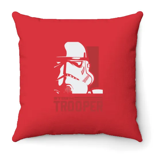 Retro Star Wars Stormtrooper Throw Pillows, Vintage Disney Star Wars Throw Pillows