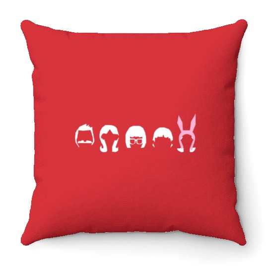 Bobs Burgers Throw Pillows
