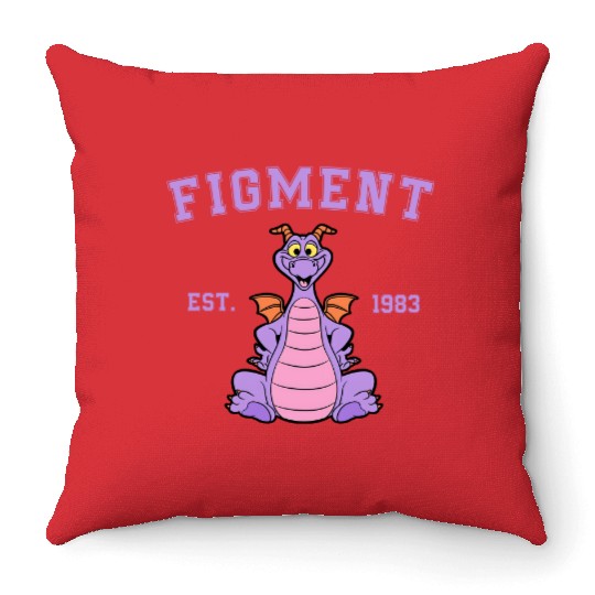 Disney Figment Throw Pillows